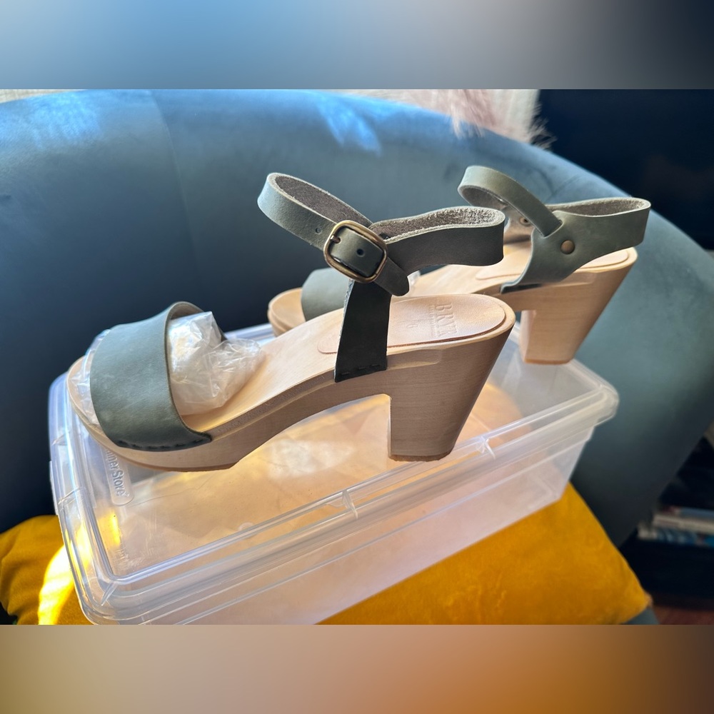 Bryr clogs-High Heel-Agave